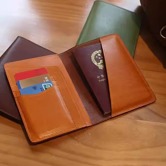 日韩原创头层牛皮证件包