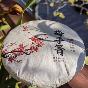 好茶甄选特价普洱生茶 梅子箐核心区锅底塘200克生饼2022年秋