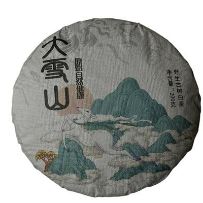 永德大雪山野生2020年明前白茶