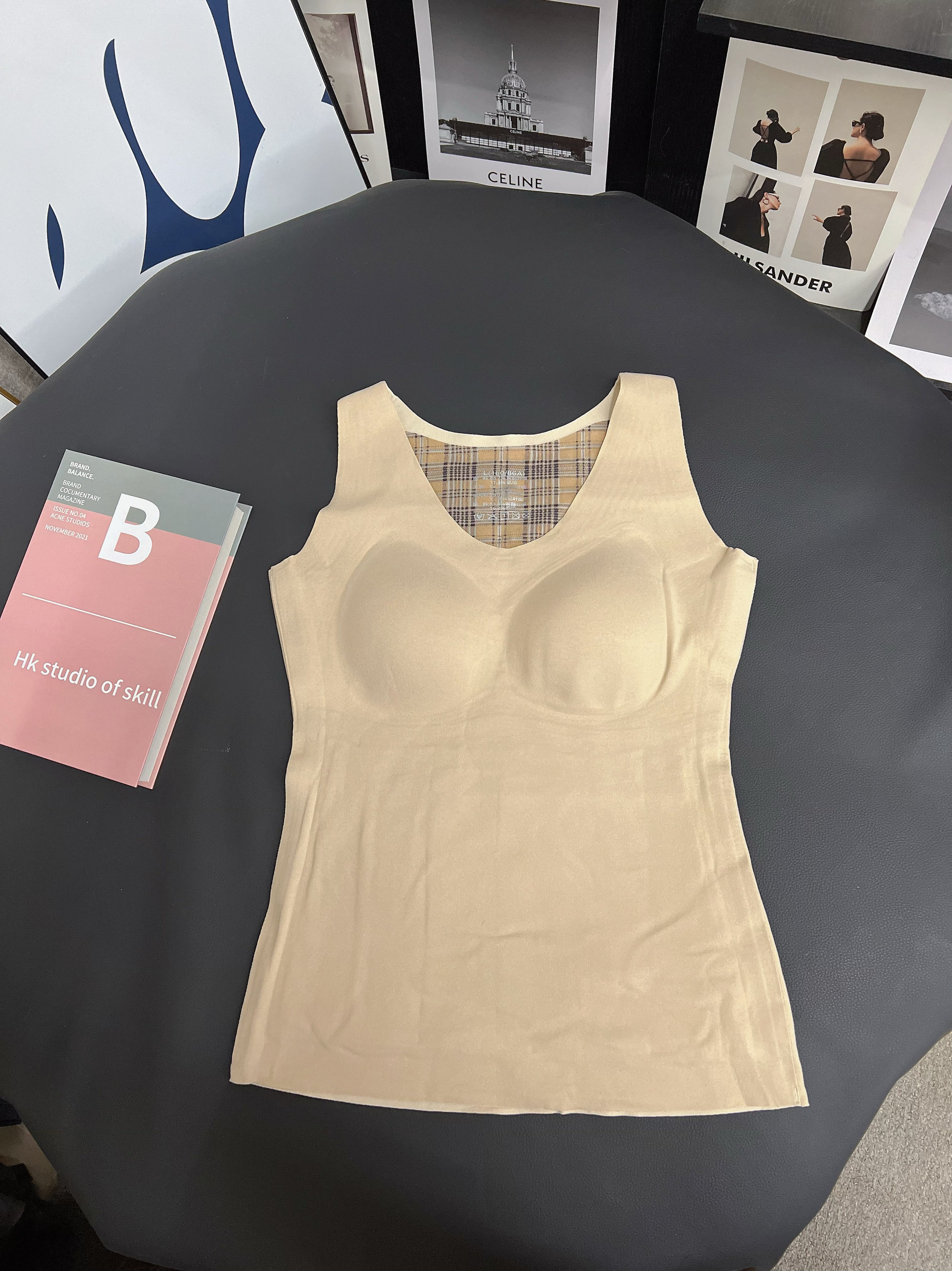 新款女士冬季免穿文胸可拆卸胸垫羊毛保暖打底背心,女士内衣/男士内衣/家居服,保暖背心,淘宝优惠券,粉丝福利购,淘宝优惠卷