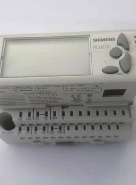 SIEMENS西门子RLU222温度控制器 DDC可编程模块温控仪 照片没包装