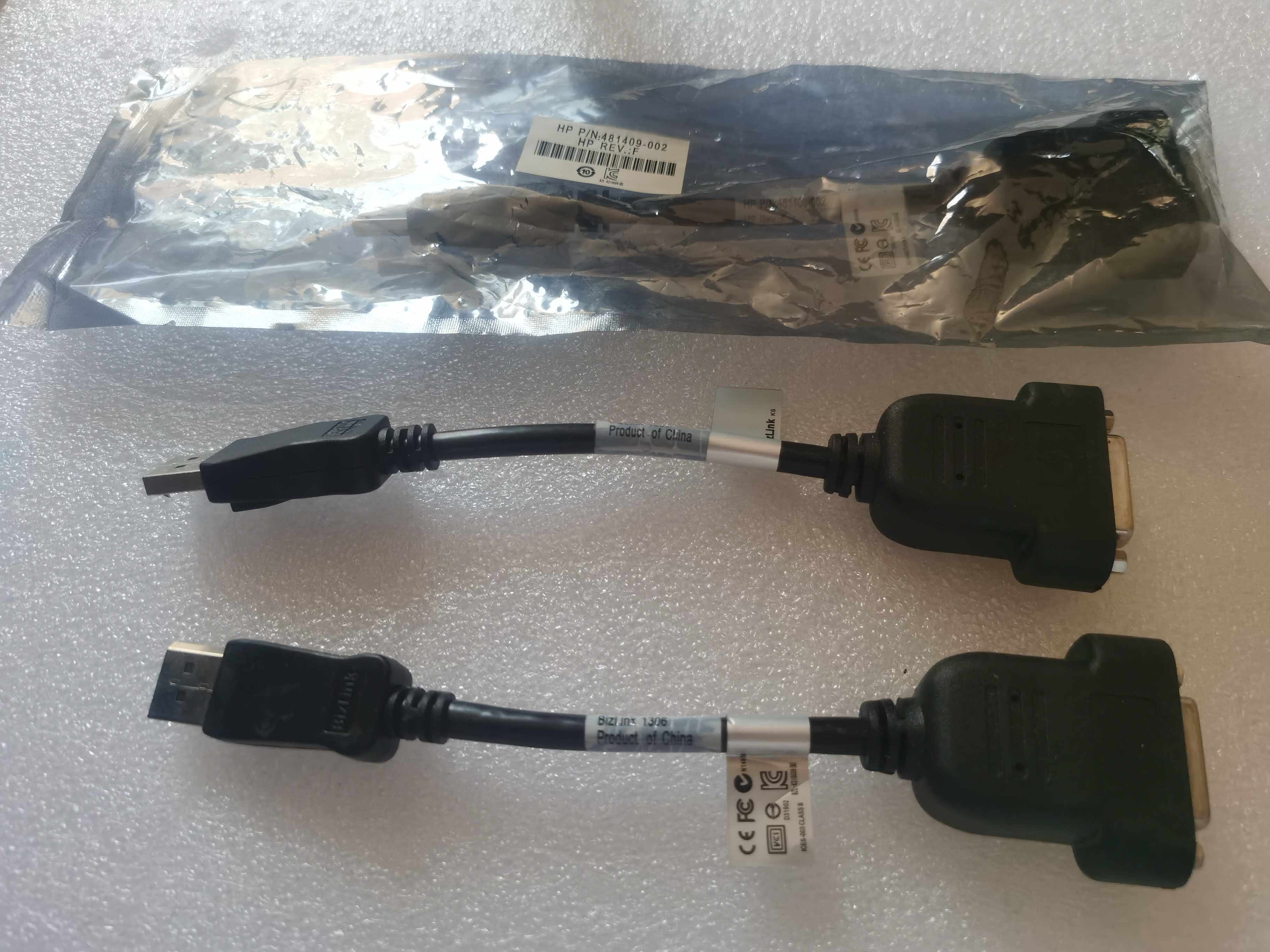 原装显卡配件 DP转dvi转接线标准DP转DVI 24+1高清转接线惠普