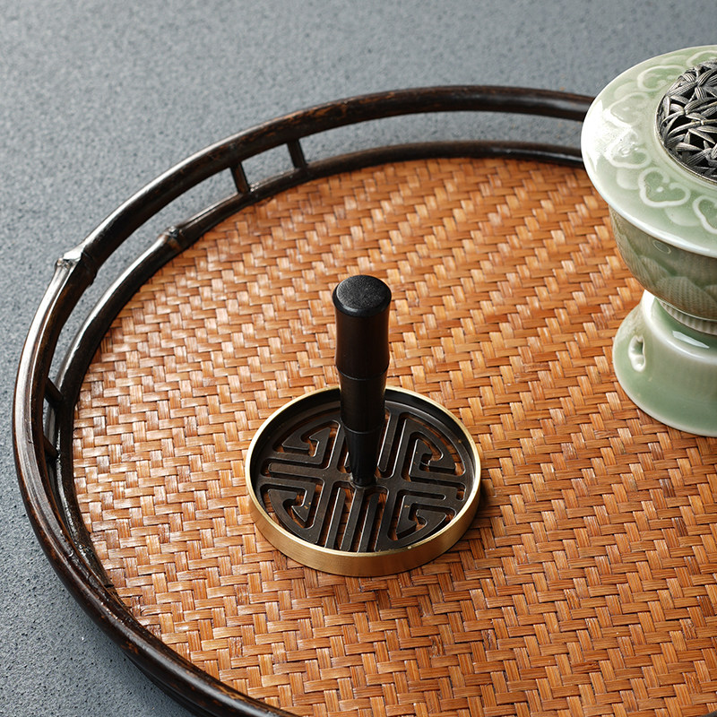 古铜色香篆黄铜精工雕刻不卡粉模具灰压打拓篆香印工具香炉,家居饰品,香篆,淘宝优惠券,粉丝福利购,淘宝优惠卷