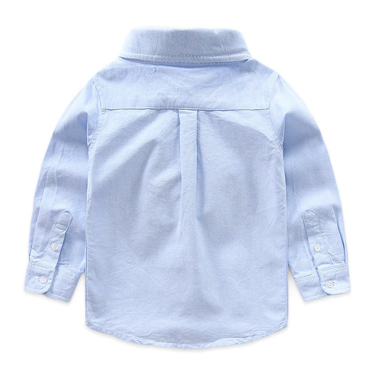 Chemise garcon à manche longue - Ref 2076689 Image 3