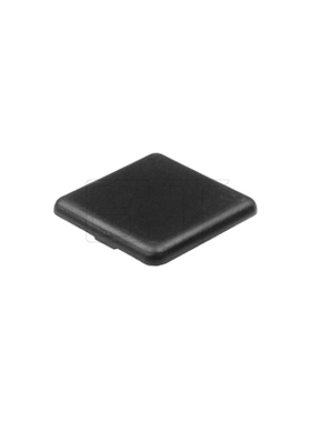 铝型材端盖封盖堵20-100黑色闷盖堵头面平脚塞吕材铝材切面4045等