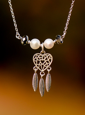 原创设计感流苏短款配饰锁骨链