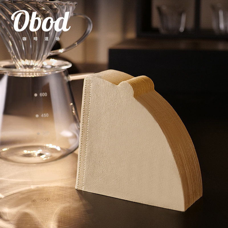 Obod咖啡滤纸扇形美式专用