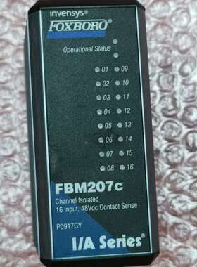 检修FOXBORO FBM207C  成色如图 功能包好  感兴详询