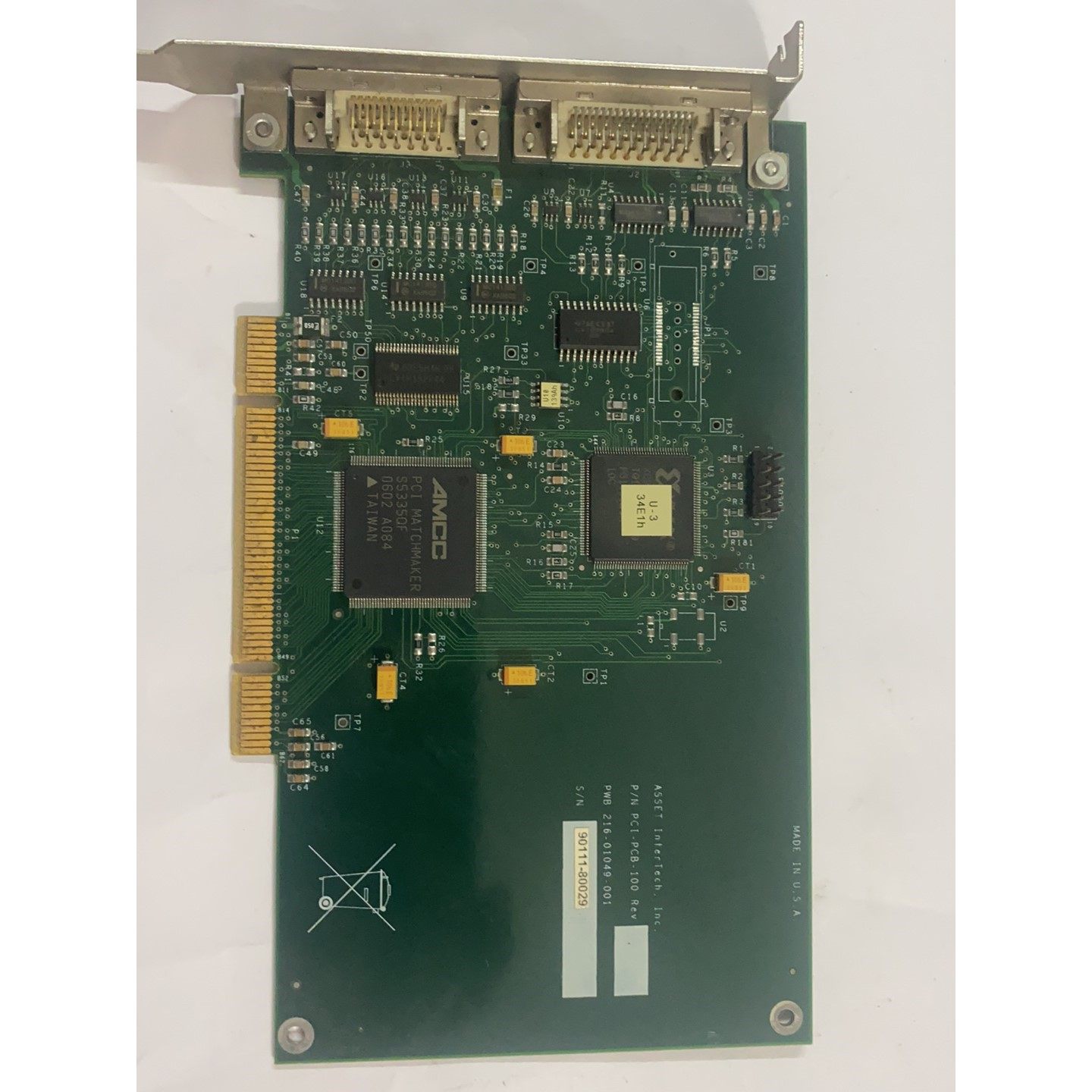 维修指导ASSET InterTech 边界扫描卡PCI-PCB-1详询