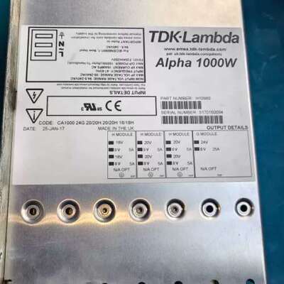 检修二手拆机电源TDK-Lambda  Alpha 1000W详询