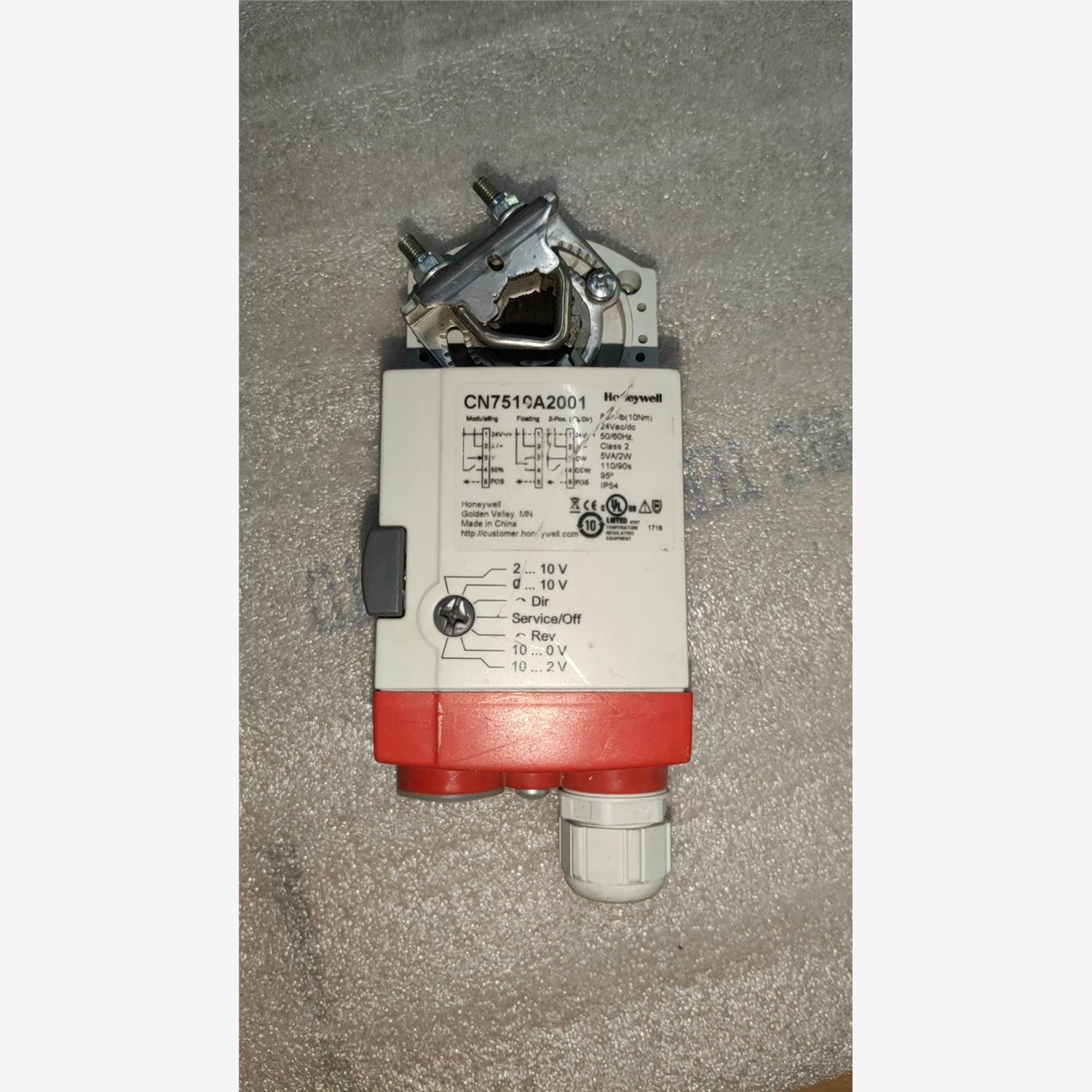 霍尼韦尔CN7510A2001电动风门风阀执行器，成色如图，议价下单
