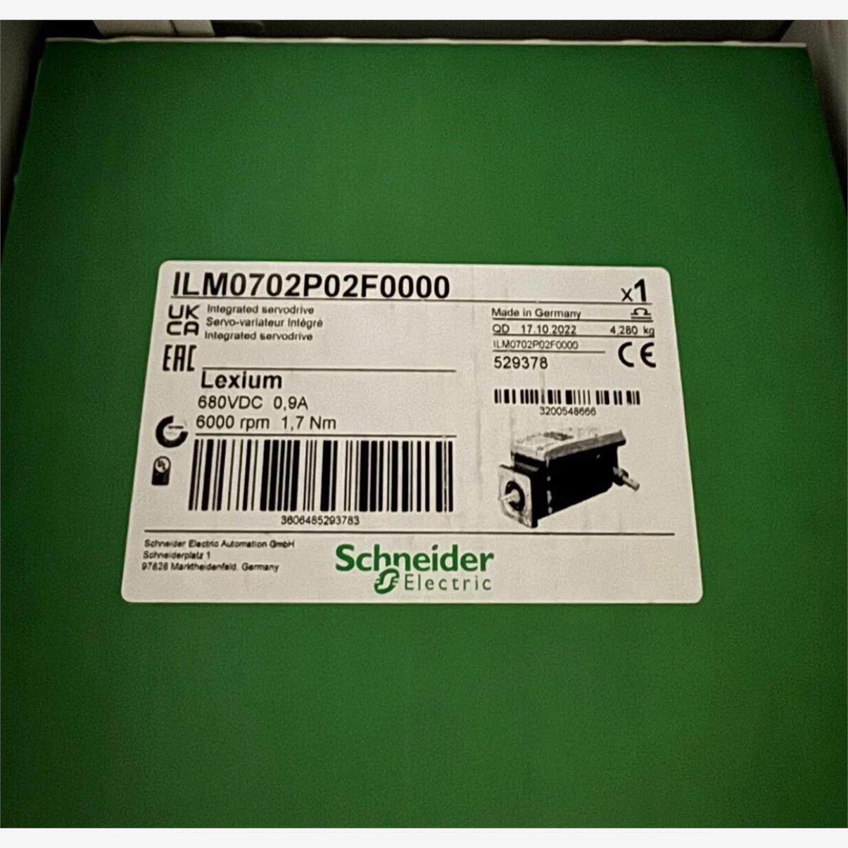 Elau Schneider伺服电机ILM0702P02F0议价下单