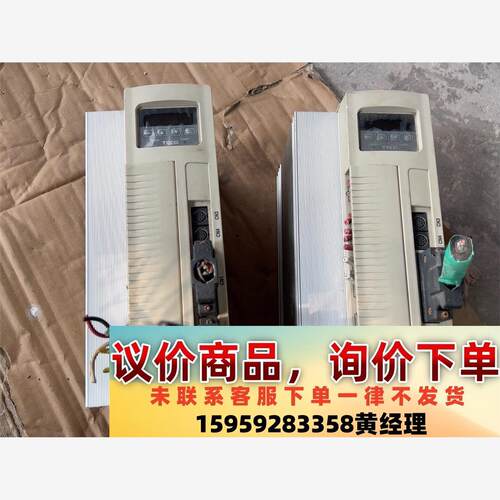 东元伺服驱动器JSDA-50A3拆机剪线两个，成色一般看图无议价下单