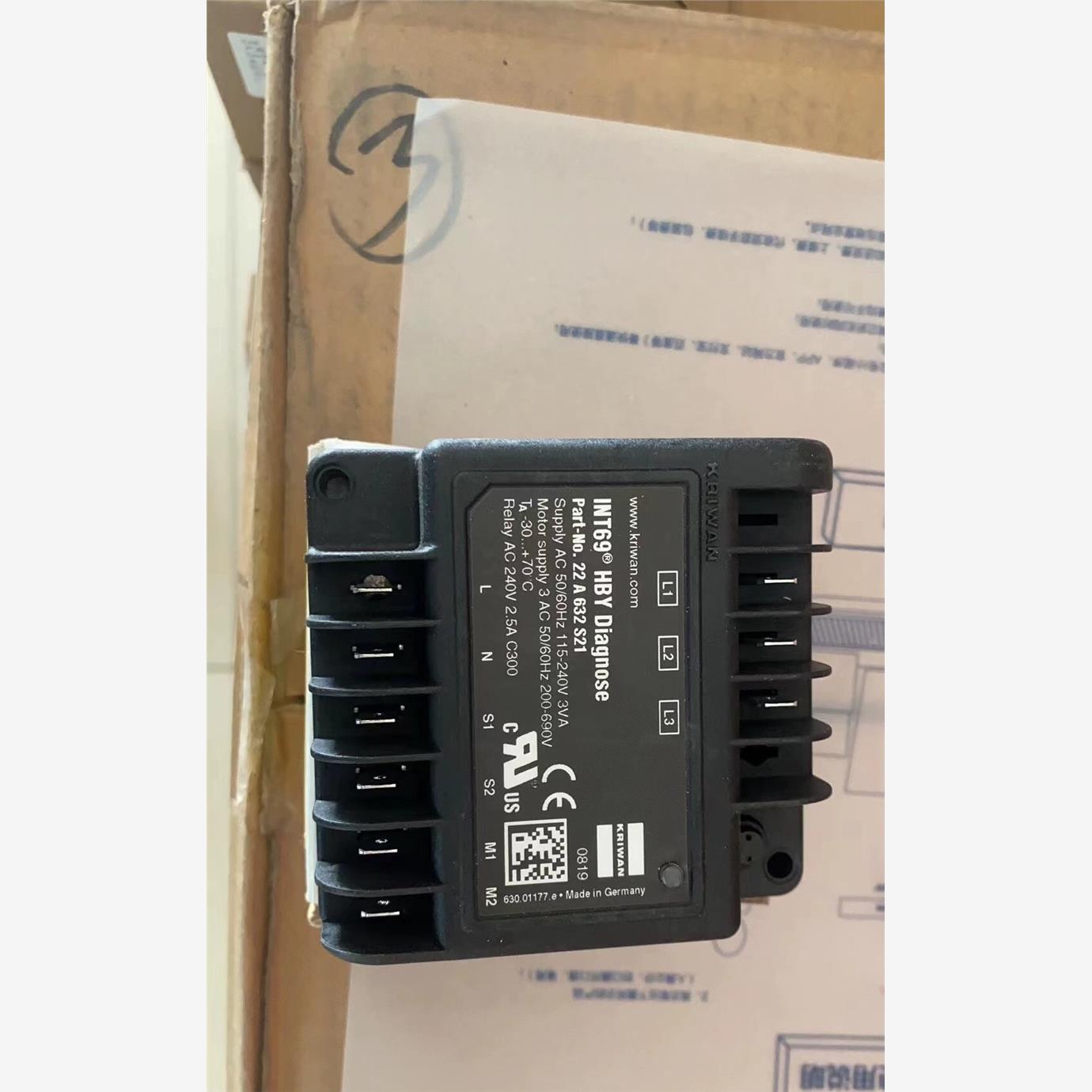 全新复盛汉钟螺杆机保护模块INT69SNY INT69HBY议价下单