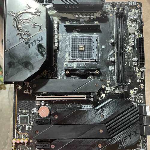检修拆机微星B550 UNIFY-X 暗影主板 无功能问题不退换详询