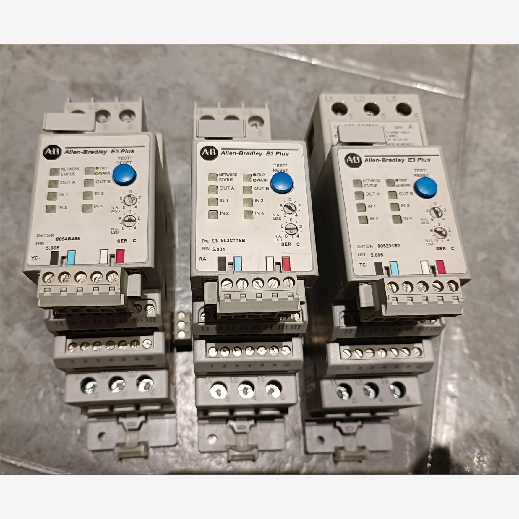 AB热继电器193-EC3CB  5-25A，带底座193-议价下单