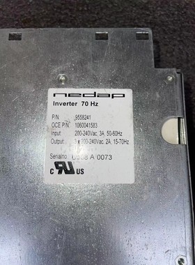 维修指导Nedap 9558241 转换电源 设备拆机货 输入单相A详询