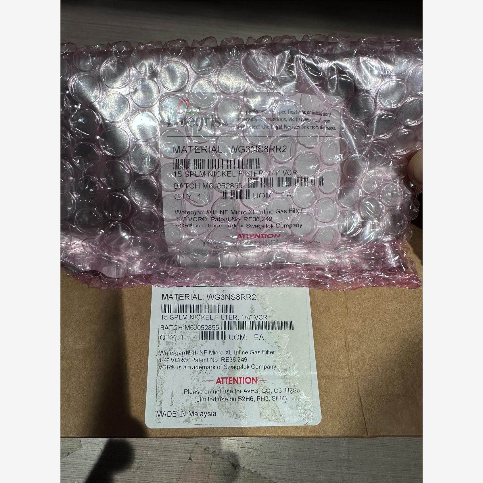 美国Entegris MykroLis英特格在线气体过滤器W议价下单