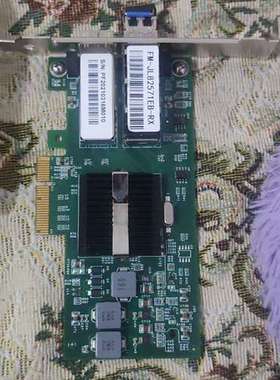 检修拆机JL82571EB双口SFP千兆网卡双口SFP插口，可以详询