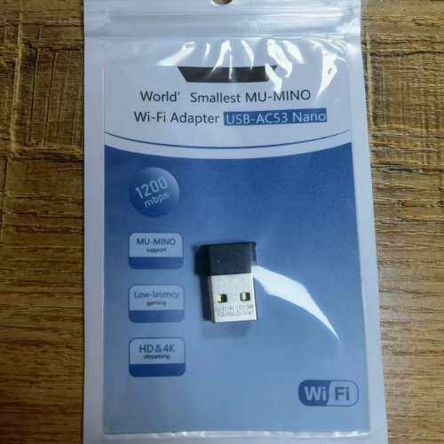 检修华硕USB-AC53免驱 无线网卡5G，双频千兆笔记本台式W详询