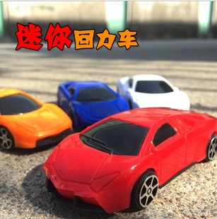 儿童宝宝幼儿玩具车回力迷你塑料小汽车赛车3岁玩具仿真赛车礼品