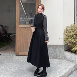 新款！黑色连衣裙+灰色针织衫两件套装159-738P165K248，女装套装/套裙，浙宝159