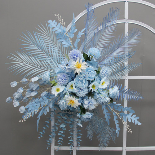 婚庆仿真花艺挂花路引花盆花花点