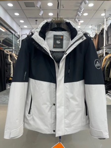 三防羽绒服男2023冬季新品90鹅绒夹克轻奢商务连帽短款工装外套