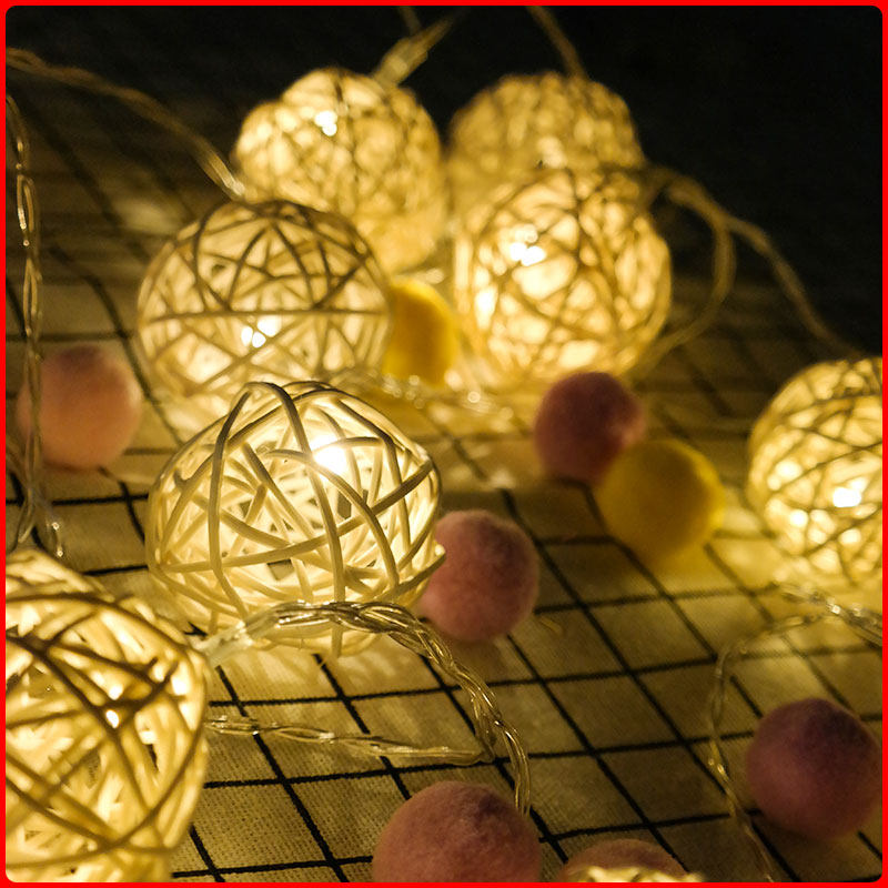 网红led小彩灯装饰串灯ins少女心电池款家居卧室浪漫闪灯星星灯串