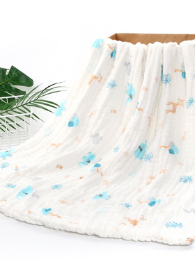 A85六层泡泡纱布浴巾110*105