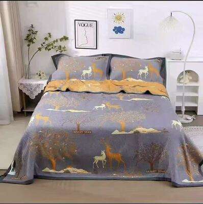 B01六层纱布盖毯床盖床单 夏凉被  软凉席1.5米*2米