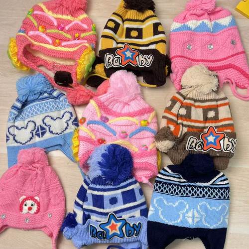 B112秋冬毛线帽款式多