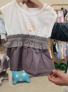 B62汤连衣裙灰色0344