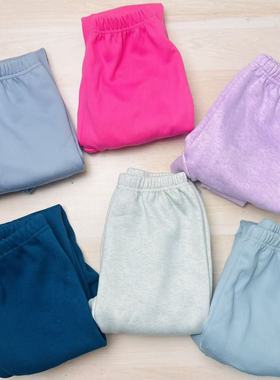 B89乱款男女童加绒打底单秋裤 保暖裤5135 带加裆 偏小 130-160码