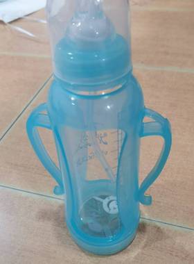 B86快乐标口玻璃奶瓶1064  250ml 9.9元发货