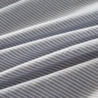 Japanese-style washed cotton pillowcase, Muji same style, 48*74cm simple striped pillowcase, single pillowcase, 1 pair, 2 thumbnail 3