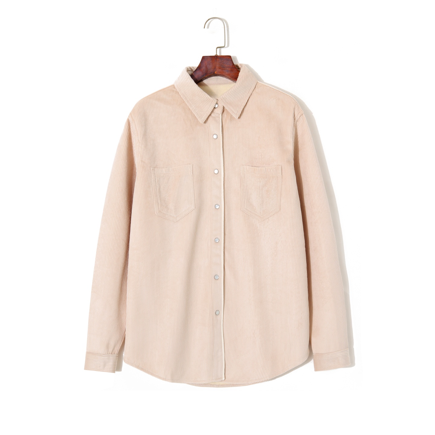 2025秋冬季加绒加厚灯芯绒外套