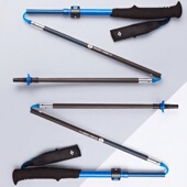 blackdiamond黑钻bd登山杖碳纤维超轻折叠杖越野跑可调手杖112537