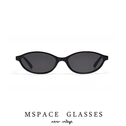 mspace2025款欧美椭圆形小框高级感太阳镜女墨镜男时尚个性街拍潮
