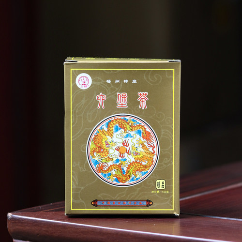 三鹤牌小龙盒木质香槟榔香