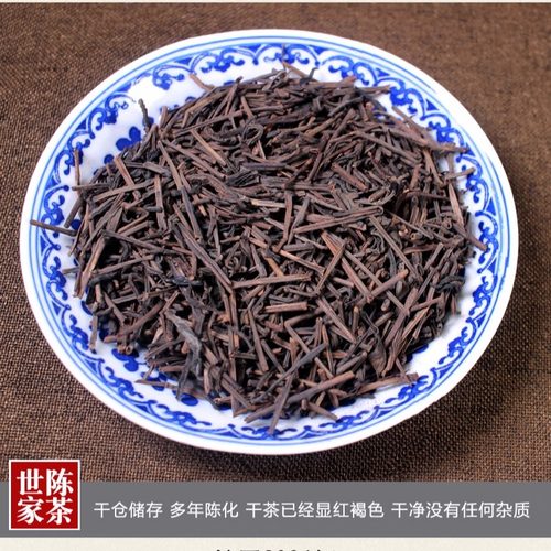 养胃六堡茶梗桂青种绵甜木香味