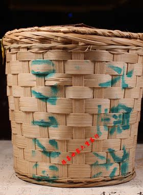 三鹤六堡茶07123竹萝装2007年梧州茶厂500g黑茶药香陈韵甜润