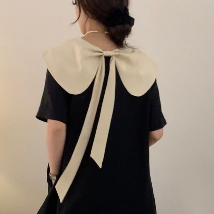 雪纺假领女大翻领减龄娃娃领蝴蝶结系带小披肩装饰领韩百搭,服饰配件/皮带/帽子/围巾,假领,淘宝优惠券,粉丝福利购,淘宝优惠卷