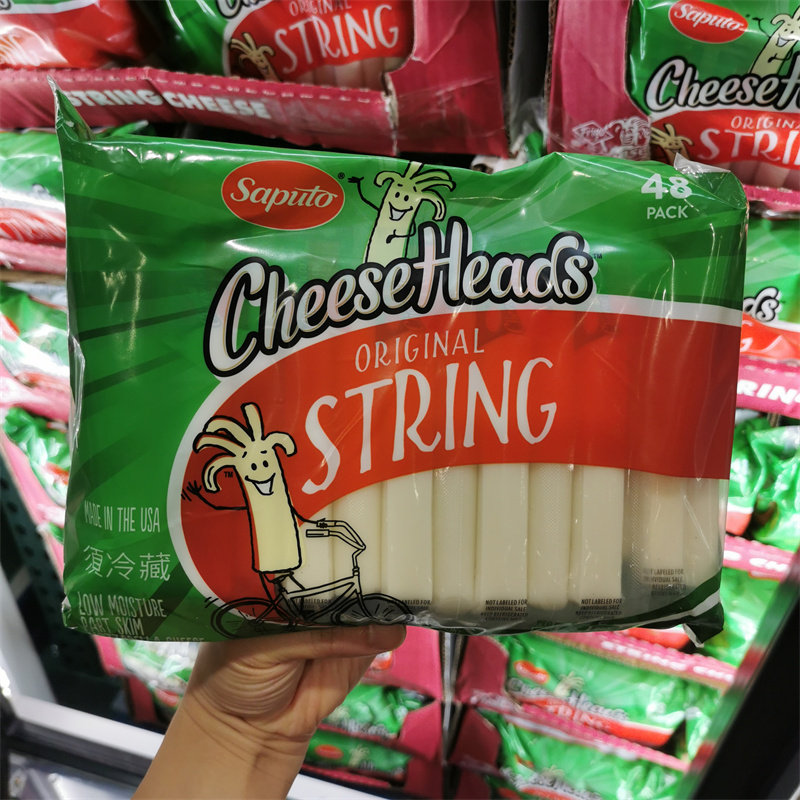 宁波开市客 Costco代购马苏里拉干酪条新日期1.36kg48条 京东冷链