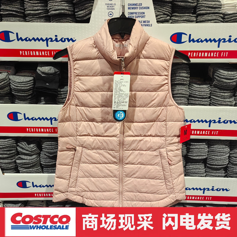 宁波costco开市客 32度°DEGREES女式羽绒马甲秋冬季轻薄羽绒背心