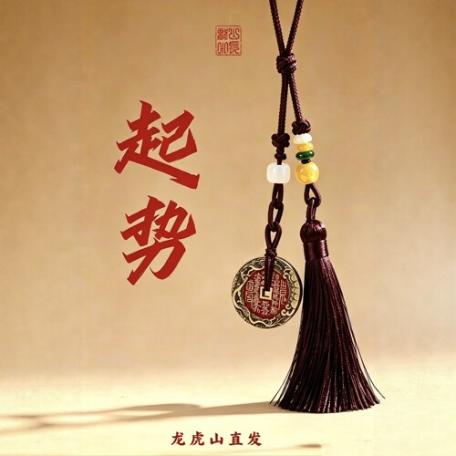山鬼花钱朱砂挂件龙虎山包挂平安