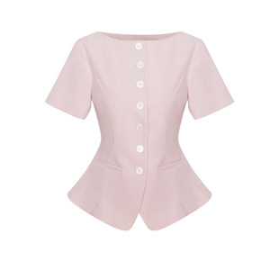 【七七酱直播间】AEL原创收腰西装套装裙2026春夏a字伞裙半身裙