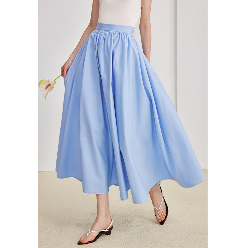 【鱼九九推荐】AEL原创气质半身裙女2025秋高腰显瘦a字大摆伞裙,女装/女士精品,半身裙,淘宝优惠券,粉丝福利购,淘宝优惠卷