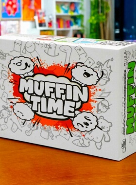 muffin time吸爆松饼英文桌游卡牌扑克牌多人成年休闲聚会小游戏