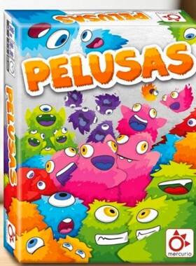 西班牙语桌游卡牌PELUSAS多人成年休闲聚会家庭游戏儿童益智玩具